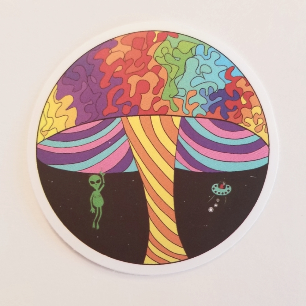 10/$10 Colorful Space Sticker - Picture 1 of 1